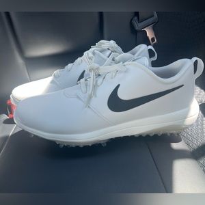 Nike Roshe Golf Tour Golf Shoes Black Swoosh AR5579-100 Men's US Size 11 Wide